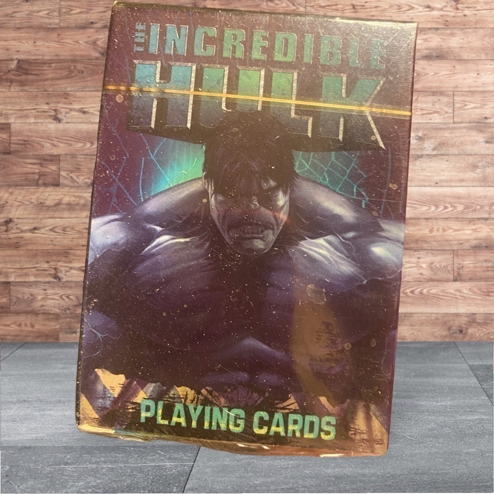 The Incredible Hulk Playing Cards (vintage 2008) never opened